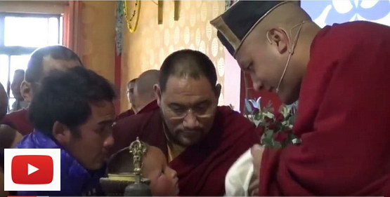 Ceremonia rozpoznania Jangsi Tengi Rinpoczego - wideo